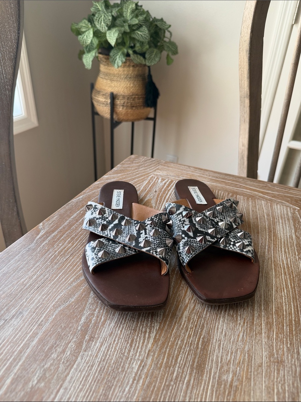 Steve Madden Spiked Sandals